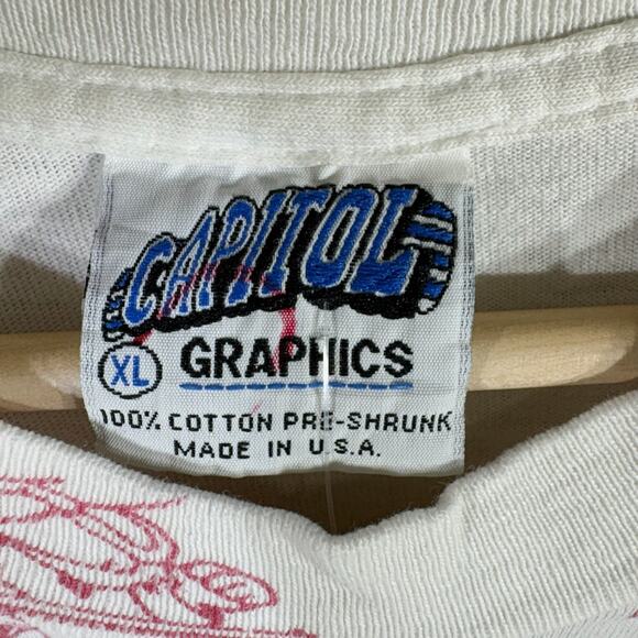 Vintage University Of Nevada Las Vegas Runnin' Rebels AOP Tee XL - Picture 7 of 7